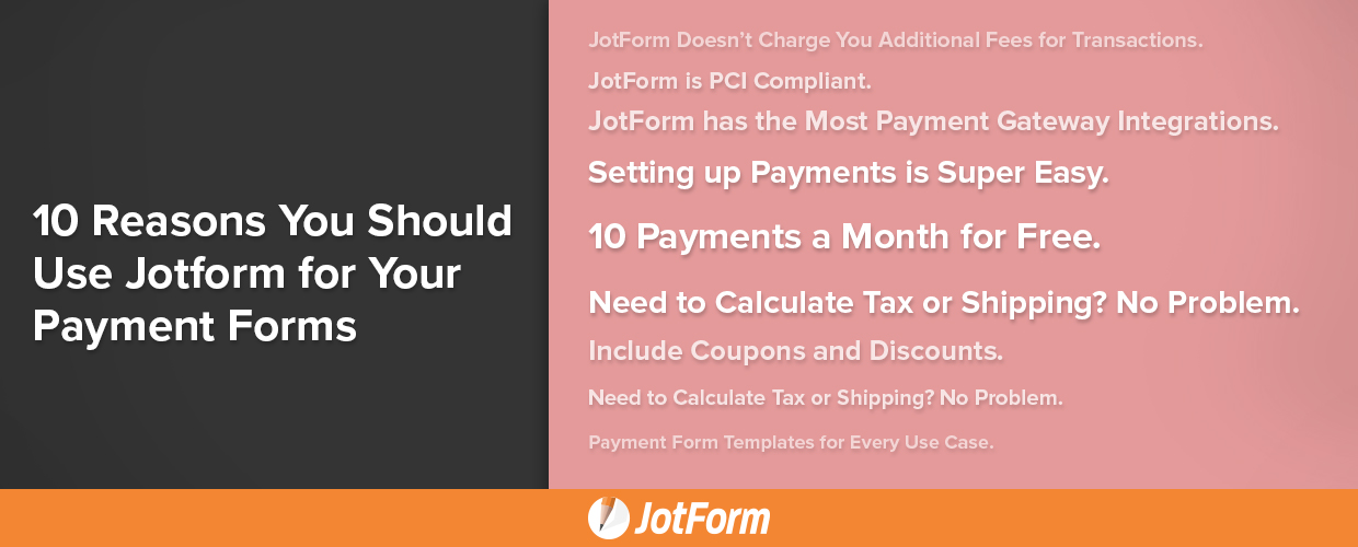 JotForm Payment Forms